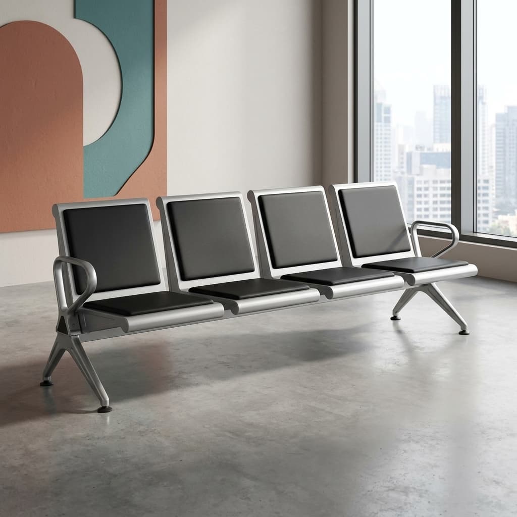 Reception 4-Seater Waiting Chair